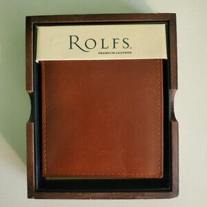 Rolfs Mens Premium Leather Wallet